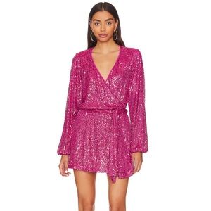 COPY - Free people size medium, pink, sequin romper